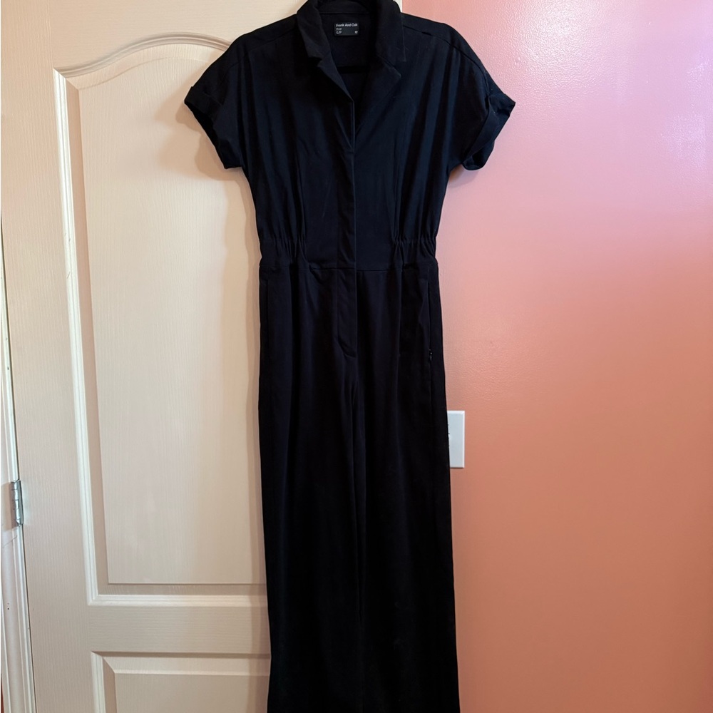 Frank & Oak black jumpsuit